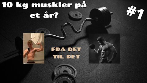 10 KG MUSKEL PÅ ET ÅR!!?? #1