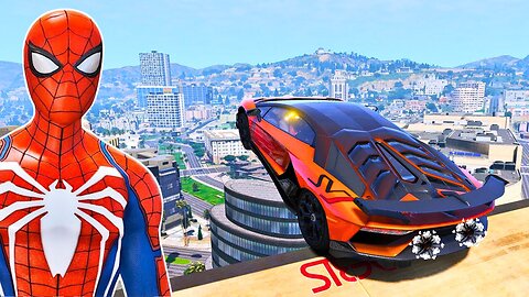 Welcome To Rumble | GTA 5 SPIDERMAN CAR STUNTS | CRASH | FAILS | PART. 01 - W3R1CKGAMEPLAY