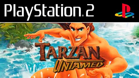 DISNEY'S TARZAN UNTAMED (PS2/GAMECUBE) - Gameplay do início do jogo Tarzan Freeride! (PT-BR)