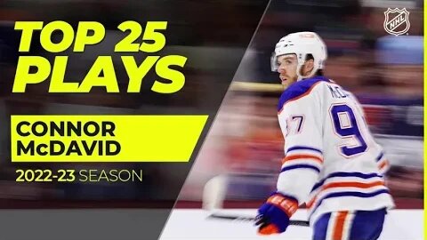 NHL@Top 25 McDavid Plays of 2022-23 #nhl #topplays #connormcdavid