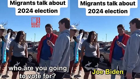 Conspiracy Theory Proven True: Illegal Aliens Claim They'll Be Voting For Joe Biden