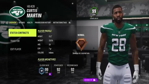 How To Create Curtis Martin Madden 23