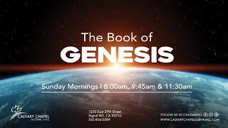 April 26th - Sunday Morning Service - Genesis 2