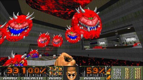 Doom 2 CPD Level 19 UV Max in 14:35 (Commentary)