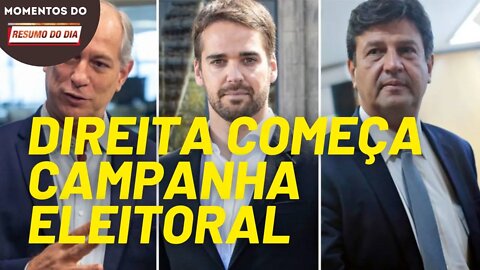 Estadão promove debate entre candidatos da direita | Momentos Resumo do Dia