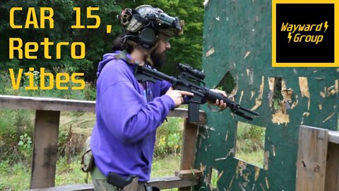 Shooting Retro AR15s + Lee Enfield and SKS At Speed