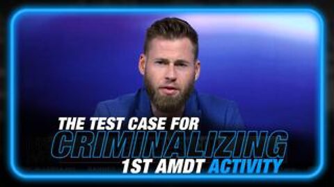 Infowars Host Becomes The Test Case For Criminalizing 1st Amendment Activity