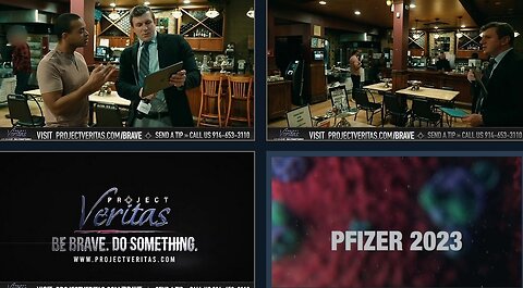 SHOCKING: Pfizer Director Physically Assaults James O'Keefe & Veritas Staff