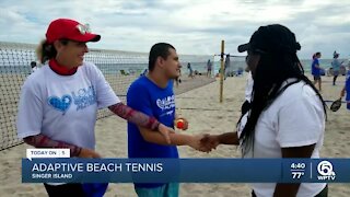 Adaptive tennis event held on Singer Island