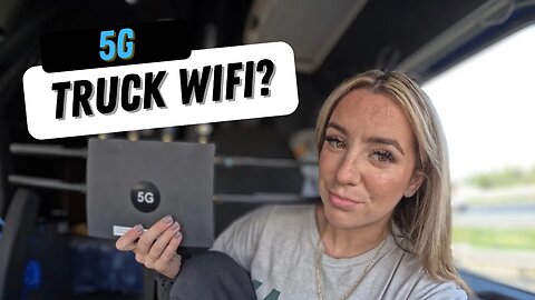 I Got WIFI For My Semi! Stuck In New Jersey..