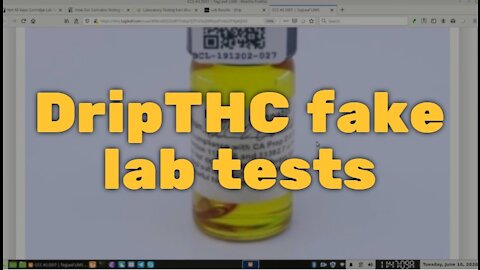 DripTHC fake lab tests