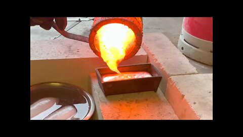 ALUMINUM SLAG MELT, HOW MUCH ALUMINUM IS STILL IN IT⁉️⁉️⁉️/ASMR/scrap to treasure/ #slagmelting