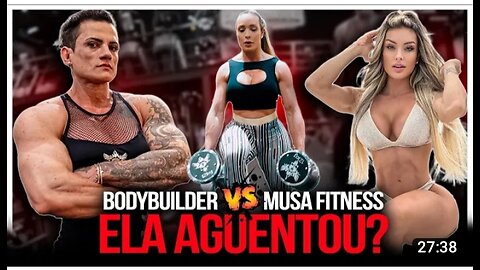 MUSA FITNESS VS BODYBUILDER!! | *atleta mais forte do brasil*