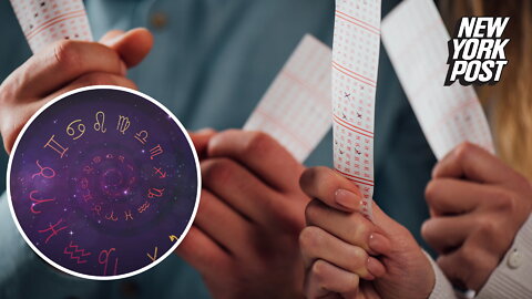 The three zodiac signs most likely to win the lottery