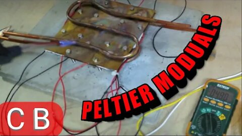 How to Make a Solid State Steam Power Plant with Peltier Moduals