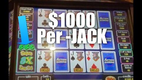 Triple Draw .50¢ Super Times Pay #VideoPoker