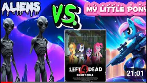 Aliens VS My LITTLE PONY 🌈👽