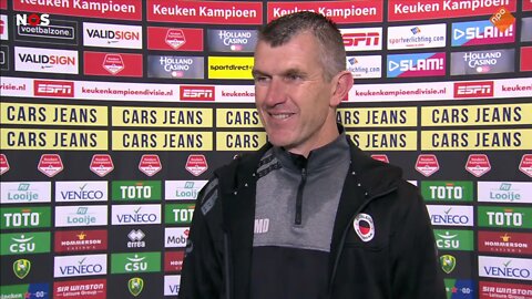 Excelsior Trainer Marinus Dijkhuizen Ik kan wel janken, mooiste dat ik heb meegemaakt.