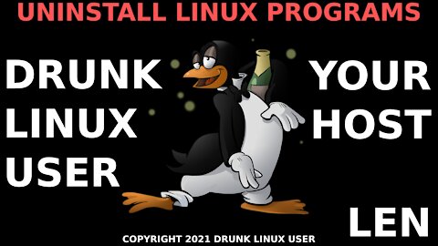 UNINSTALL LINUX PROGRAMS