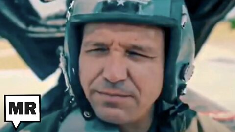 Ron DeSantis' New Top Gun Themed Ad Brings The CRINGE