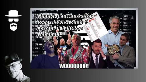 ROGERS DROPS EPSTEIN AS KIMMEL CRIES...LOL