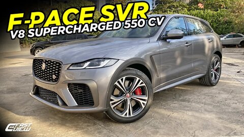 NOVO JAGUAR F-PACE SVR 5.0 V8 2021! SUV ESPORTIVO COM 550 CV + BARATO QUE PORSCHE CAYENNE!