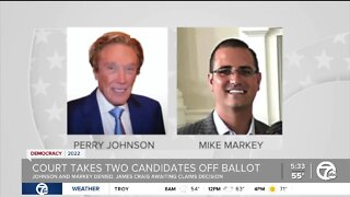 Court takes Perry Johnson and Michael Markey off GOP ballot