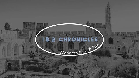 CCRGV: 1 Chronicles 25-27 Order in the Temple