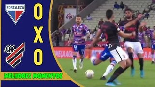 Fortaleza 0 x 0 Athletico-PR | Melhores Momentos | Brasileirão 2022