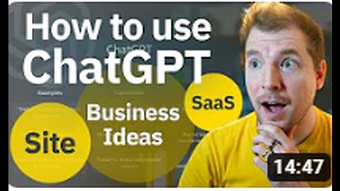 How to use ChatGPT to build Business Ideas, Sites & Personal Projects