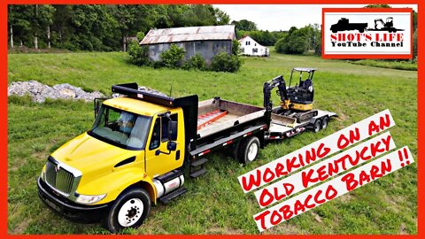 Kentucky Tobacco Barn Clean Up and Roof Fix | Shots Life