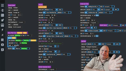 "Fully Code Controlled Rocketry" w/ Simple Rockets 2- episode 2