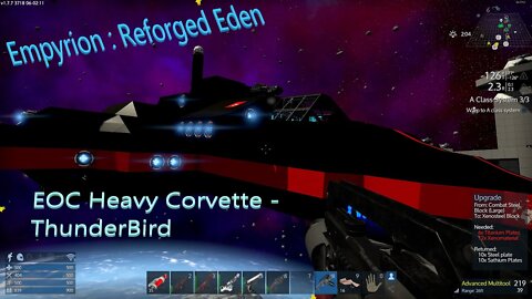 Empryion Galactic Survival - Ep 1 - EOC Heavy Corvette - Thunderbird