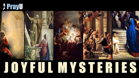 PrayU | The Holy Rosary | Joyful Mysteries | Sacred Heart Theme