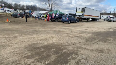 The People’s Convoy 2022 Hagerstown Maryland speedway￼￼ march 26, 2022 ￼#UCNYNEWS