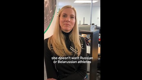 Canadian Minister of Sport confronted over ban on Russian and Belarussian athletes