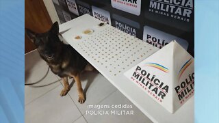 Manhuaçu: Polícia Militar apreende mais de 150 pedras de crack no bairro São Vicente