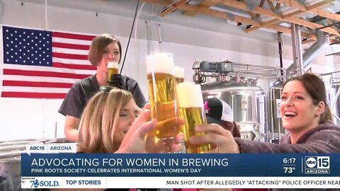 Pink Boots Society aims for more women in the brewing industry