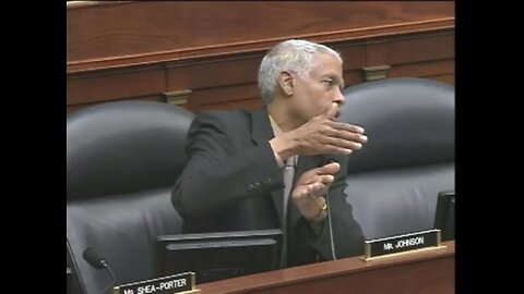 Hank Johnson Fears Guam Will Capsize Testimony (lol)