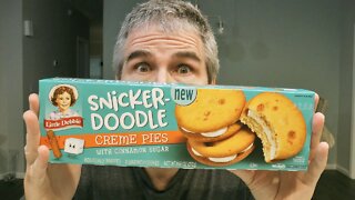 Little Debbie SNICKERDOODLE CREME PIES Review 🍪😮