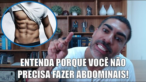 Você não precisa fazer abdominais para ter um abdômen definido (English subtitles)