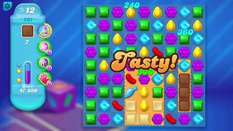 Candy Crush Soda Saga Level 201