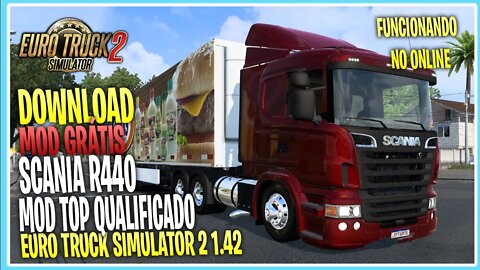 SCANIA R440 + SOM DC16 TOP PARA ETS2 1.42 MODS ETS2 1.42