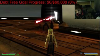 Ahsoka Tano VS Grand Inquisitor In A Battle With Commentary In Star Wars Jedi Knight Jedi Academy