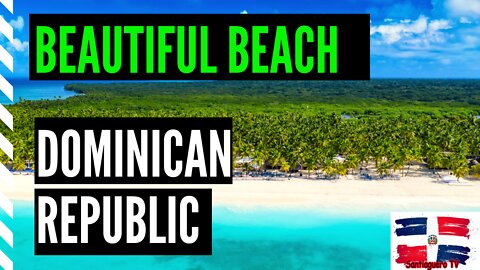 Beautiful beach🌴Dominican Republic🌴 Samaná 🌴😉 4k