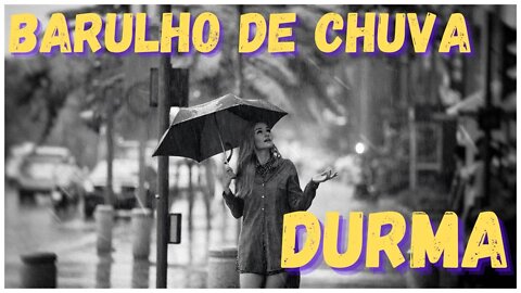 Durma agora ao som de chuva! Chuva no telhado! Descanse, medite, estude e ore!