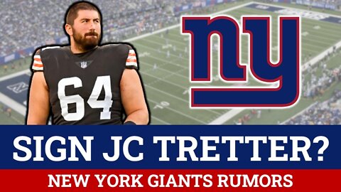 MAJOR NY Giants Rumors: Sign JC Tretter In NFL Free Agency? + Saquon Barkley Bounce Back Year?