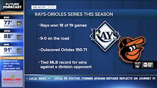 Wendle his slam, Rays win