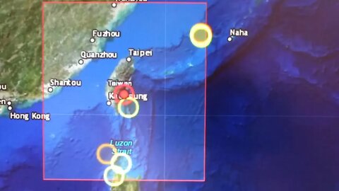 6.6 Earthquake Taiwan. Watch For High Waves. 9/17/2022