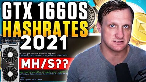 GTX 1660 Super Hashrates 2021 | Ethereum Ravencoin Ergo Conflux Beam